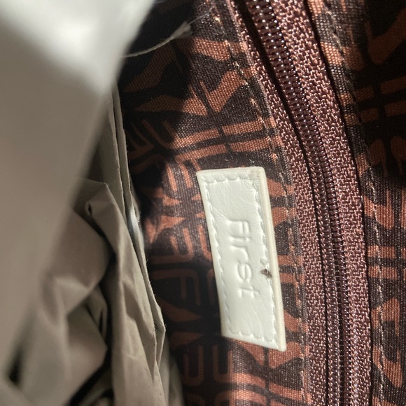 White leather hand bag - Picture 2 of 5